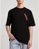 T-Shirt Skate College Pop noir